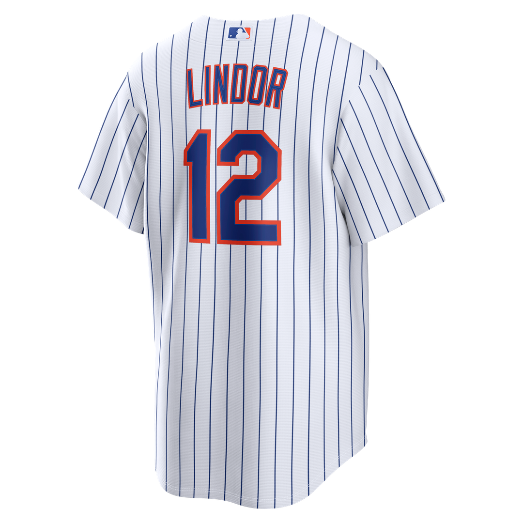New York Mets Francisco Lindor | Nike Black Alternate Replica Jersey