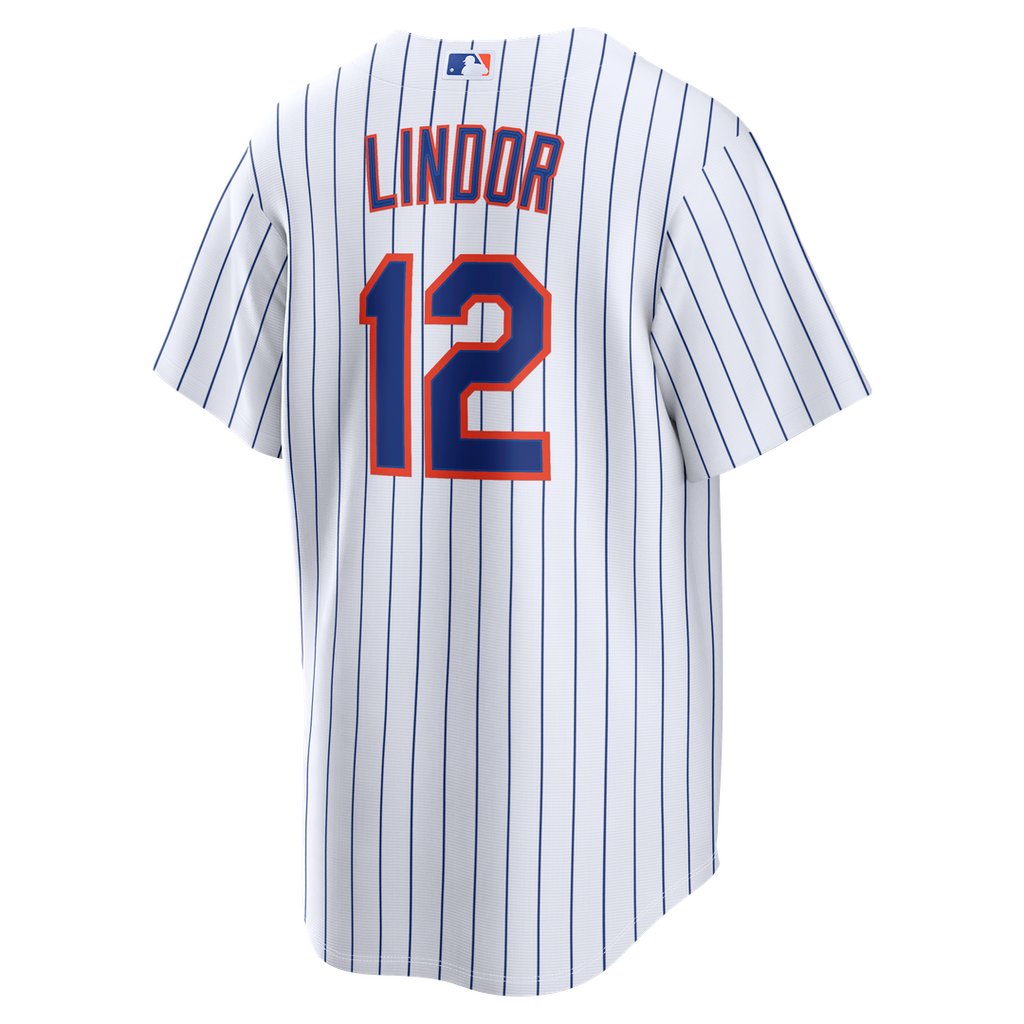 New York Mets Francisco Lindor | Nike White Home Replica Jersey