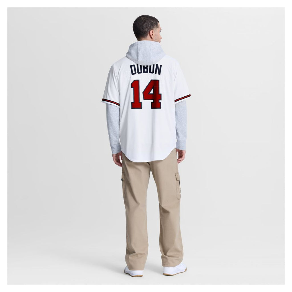 Atlanta Braves Mauricio Dubón | Nike White Home Replica Jersey