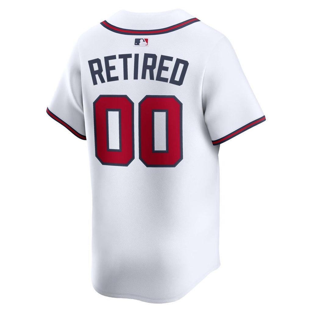 Atlanta Braves | Nike White Home Limited Pick-A-Player Retired Roster Jersey