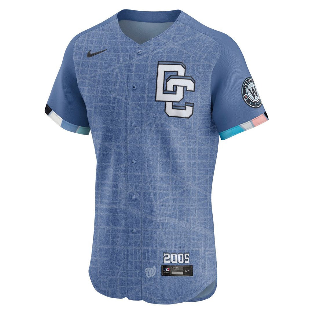 Washington Nationals | Nike Blue 2025 City Connect Elite Jersey