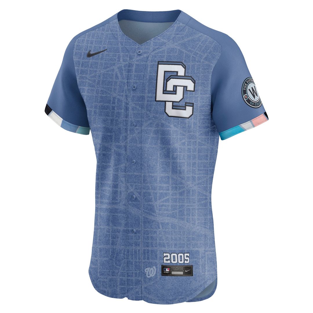 Washington Nationals | Nike Blue 2025 City Connect Elite Jersey