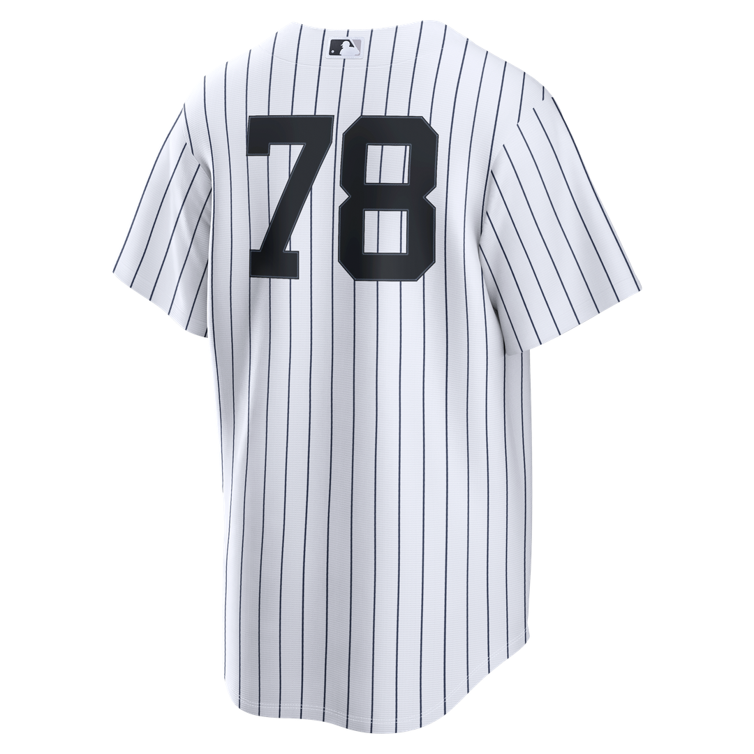 New York Yankees Spencer Jones | Nike White Home Replica Jersey