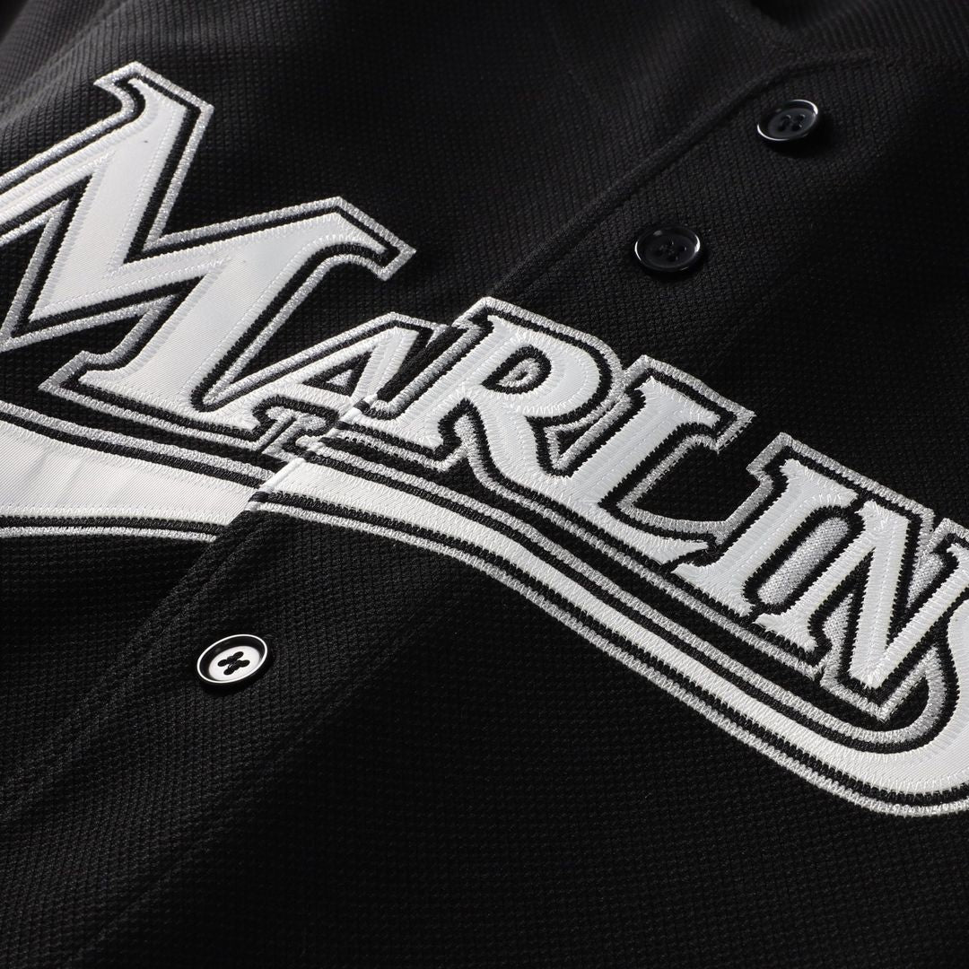 Miami Marlins Miguel Cabrera | Mitchell & Ness Black Big & Tall Cooperstown Mesh Batting Practice Jersey