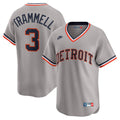 Detroit Tigers Alan Trammell | Nike Gray Cooperstown Collection Limited Jersey