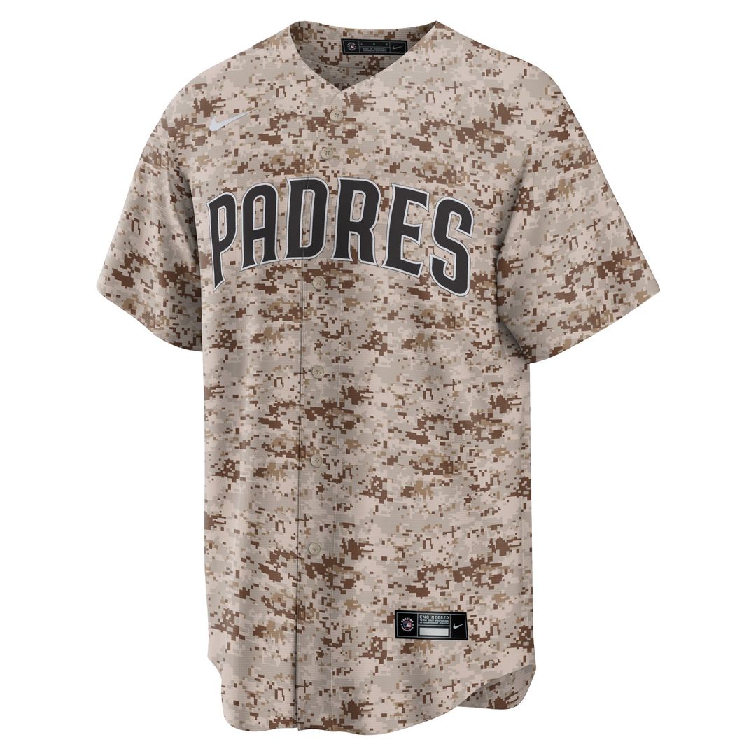 San Diego Padres Joe Musgrove | Nike Camo USMC Alternate Replica Player Jersey