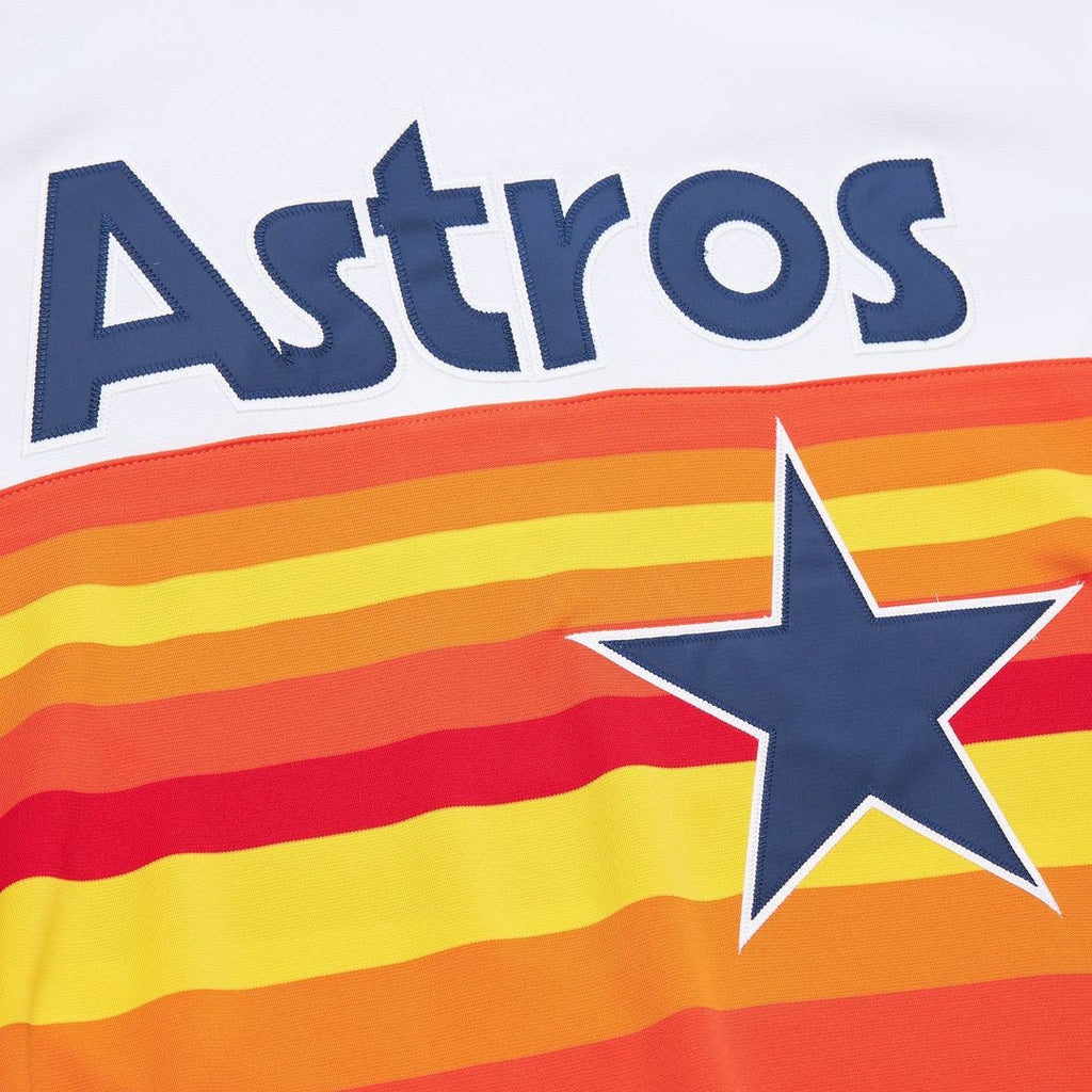 Houston Astros Jeff Bagwell | Mitchell & Ness White 2004 Cooperstown Collection Authentic Throwback Jersey