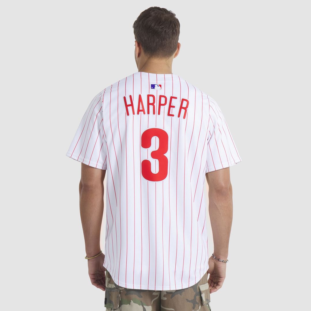 Philadelphia Phillies Bryce Harper | Nike Gray Road Limited Player Jersey