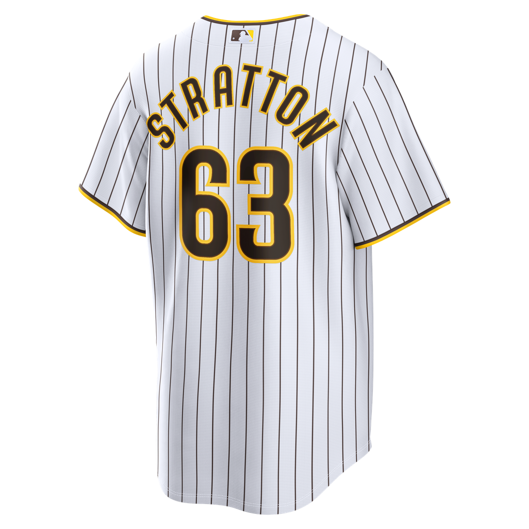 San Diego Padres Hunter Stratton | Nike White Home Replica Jersey