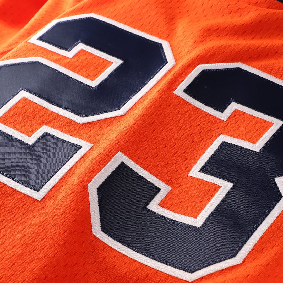 Detroit Tigers Kirk Gibson | Mitchell & Ness Orange Cooperstown Collection Mesh Batting Practice Button-Up Jersey