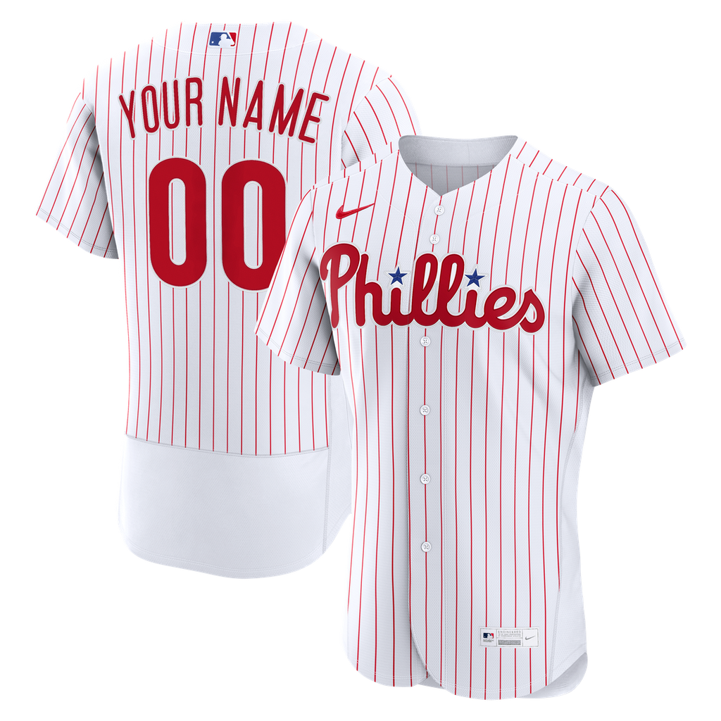 Philadelphia Phillies | Nike White Home Authentic Custom Jersey