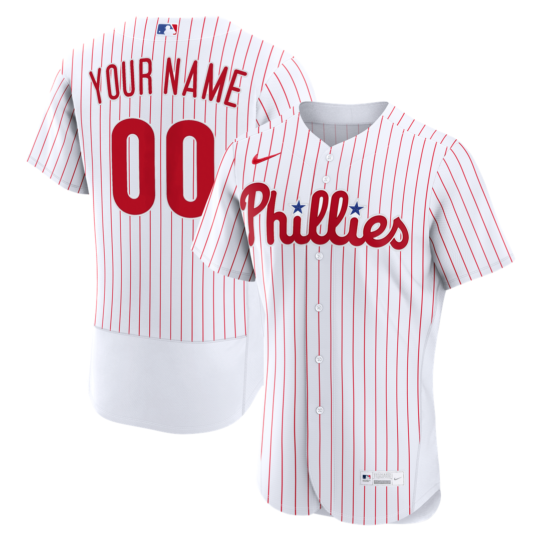 Philadelphia Phillies | Nike White Home Authentic Custom Jersey