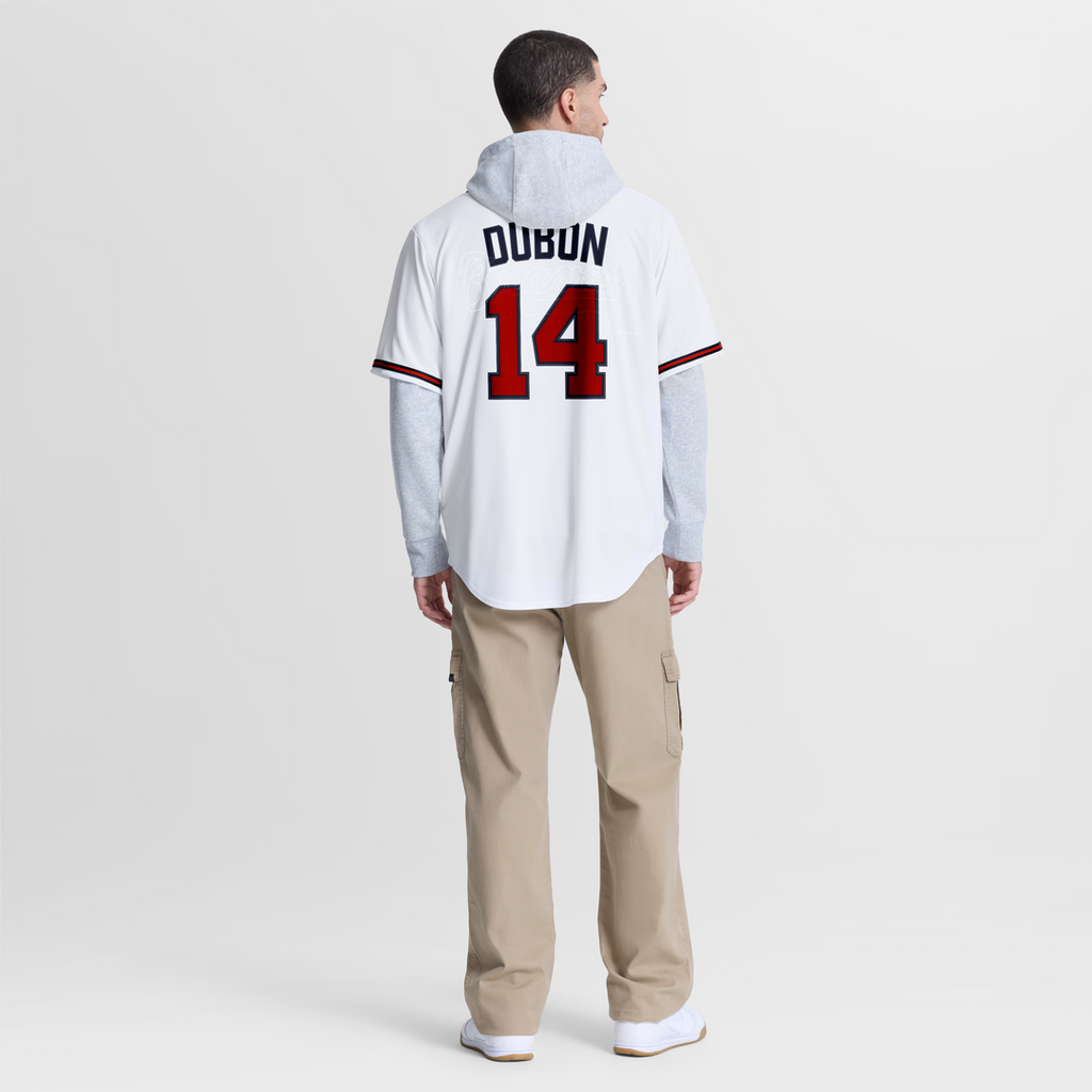 Atlanta Braves Mauricio Dubón | Nike White Home Replica Jersey
