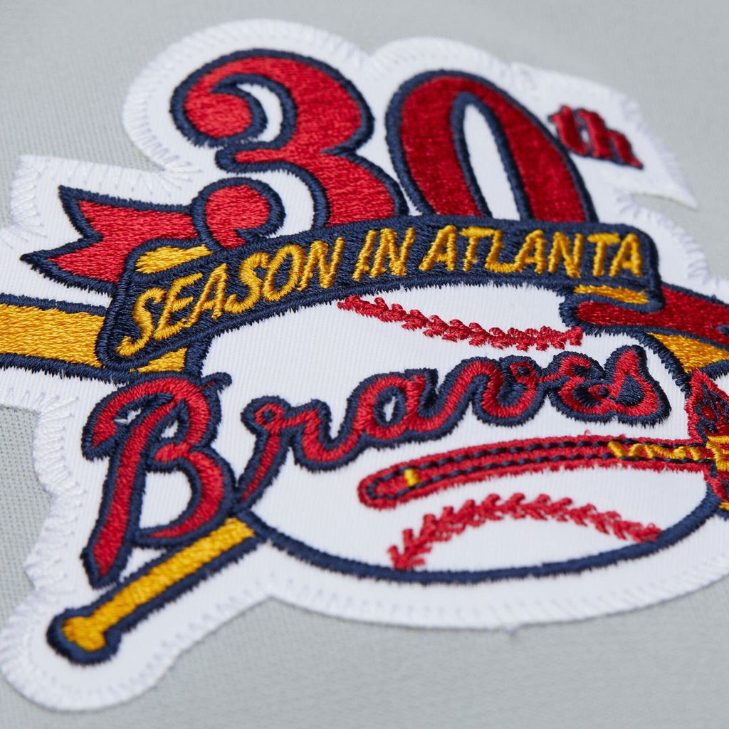 Atlanta Braves Greg Maddux | Mitchell & Ness Gray 1995 Throwback Authentic Jersey