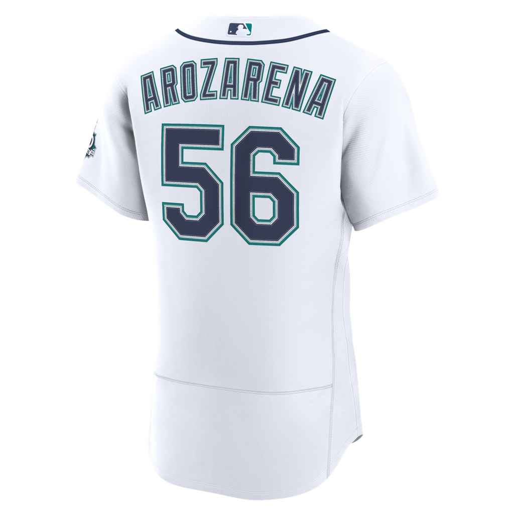Seattle Mariners Randy Arozarena | Nike White Home 50th Season Authentic Jersey