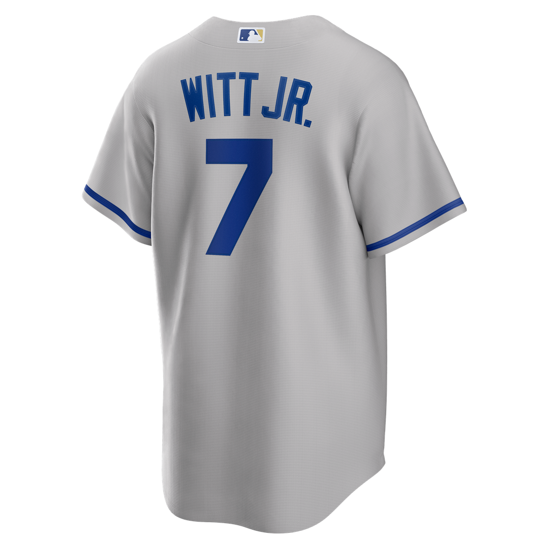 Kansas City Royals Bobby Witt Jr. | Nike Gray Road Replica Jersey