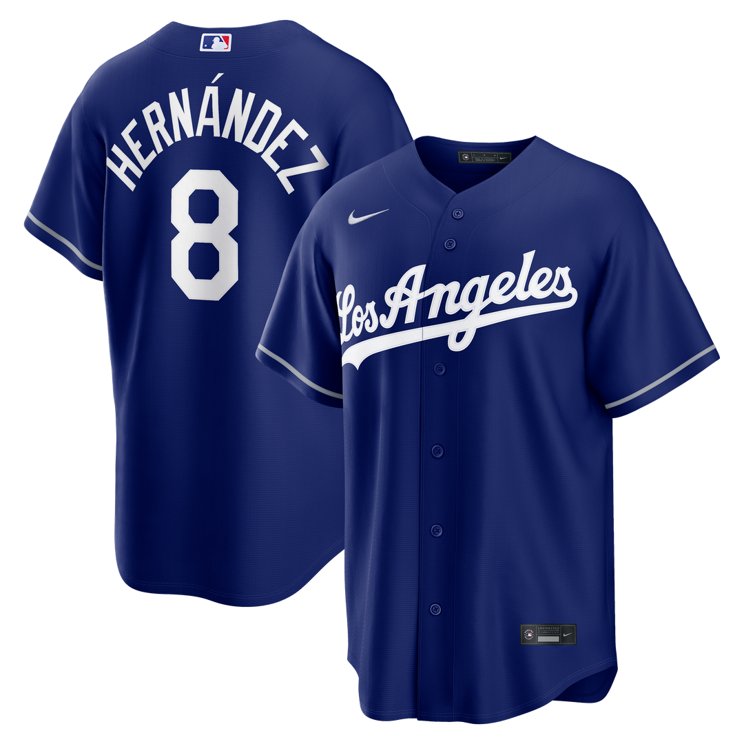 Los Angeles Dodgers Enrique Hernández | Nike Royal Alternate Replica Jersey