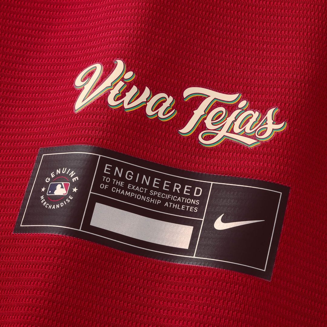 Texas Rangers Corey Seager | Nike Red 2026 City Connect Stadium Jersey