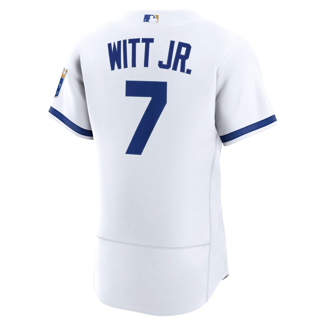 Kansas City Royals Bobby Witt Jr. | Nike White Authentic Jersey