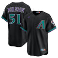 Arizona Diamondbacks Randy Johnson | Nike Black Throwback Cooperstown Collection Limited Jersey