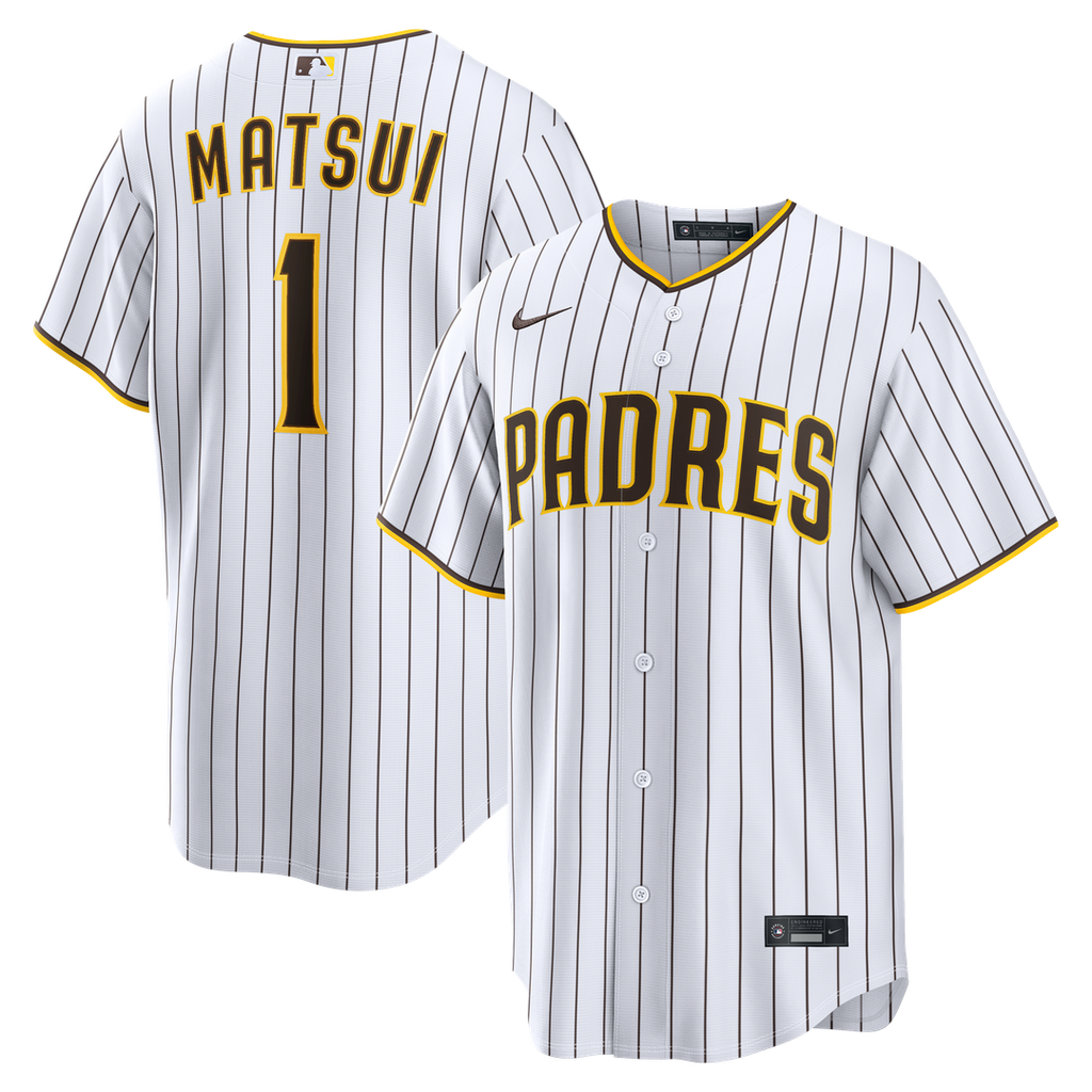 San Diego Padres Yuki Matsui | Nike White Home Replica Jersey