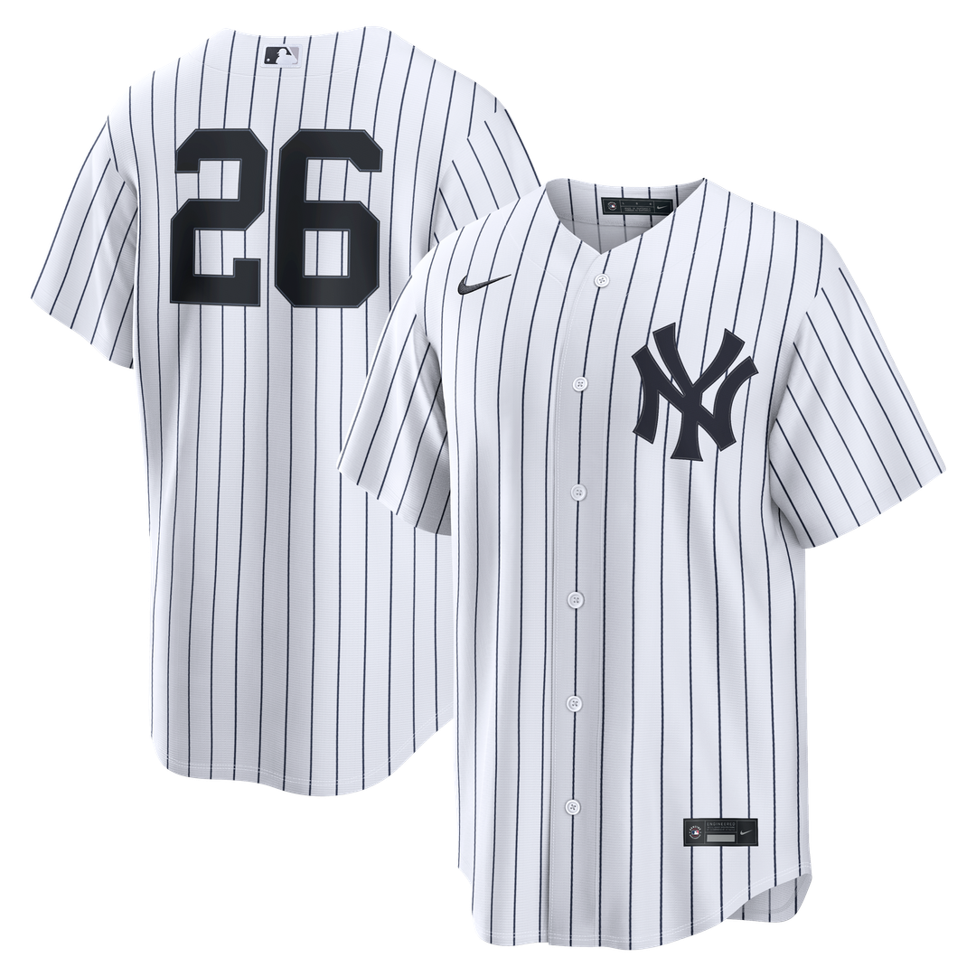 New York Yankees Luis García Jr. | Nike White Home Replica Jersey