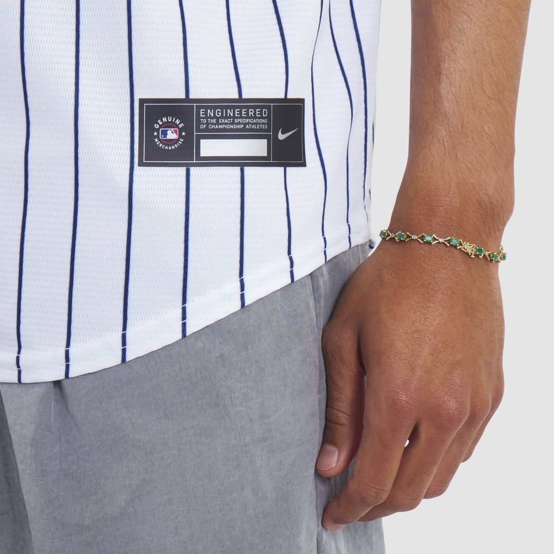 New York Yankees CC Sabathia | Nike White 2025 Baseball Hall of Fame Name & Number Retired Replica Jersey