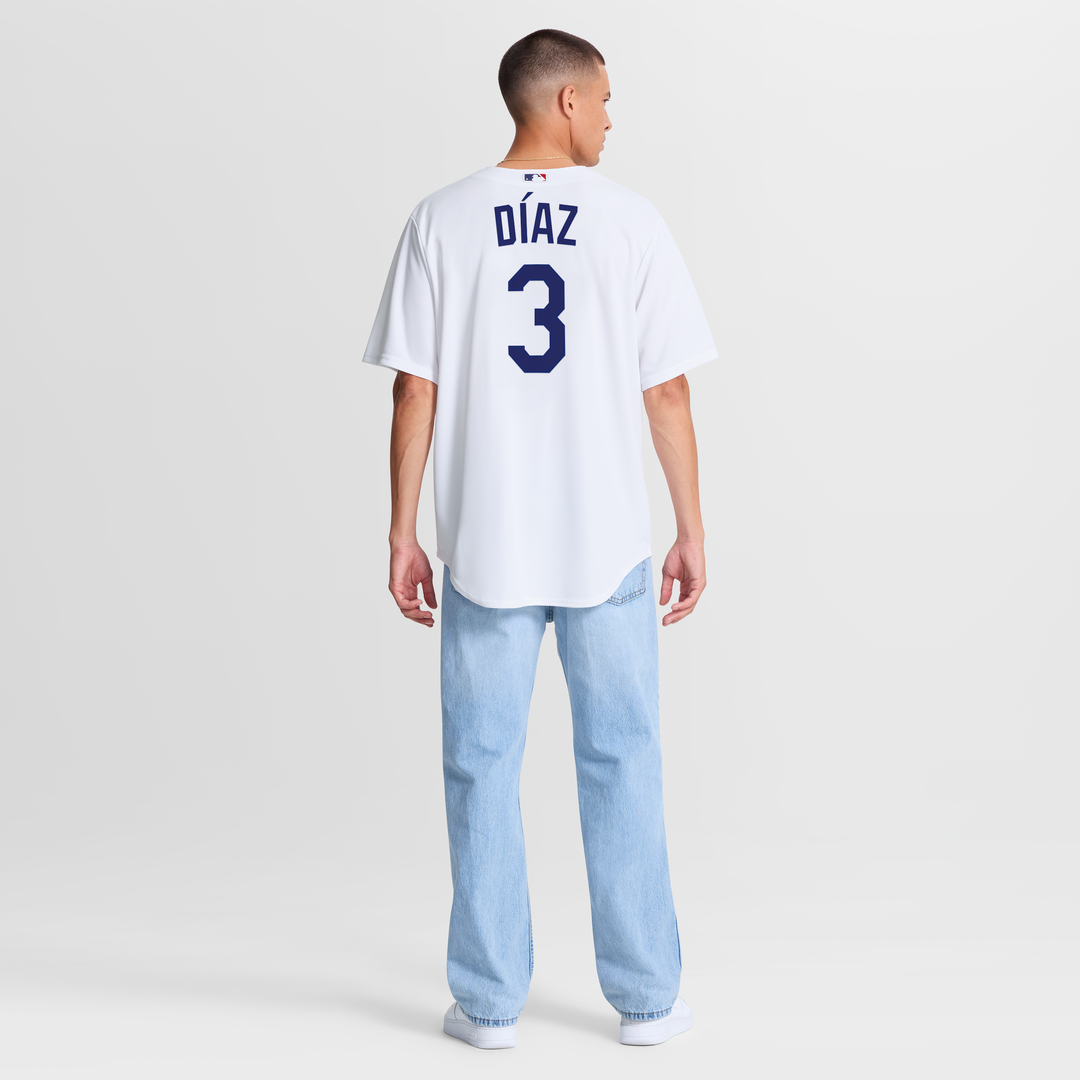 Los Angeles Dodgers Edwin Díaz | Nike White Home Replica Jersey