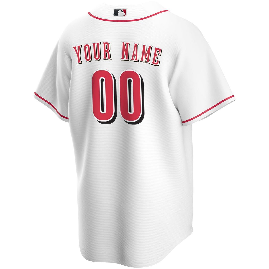 Cincinnati Reds | Nike White Home Replica Custom Jersey