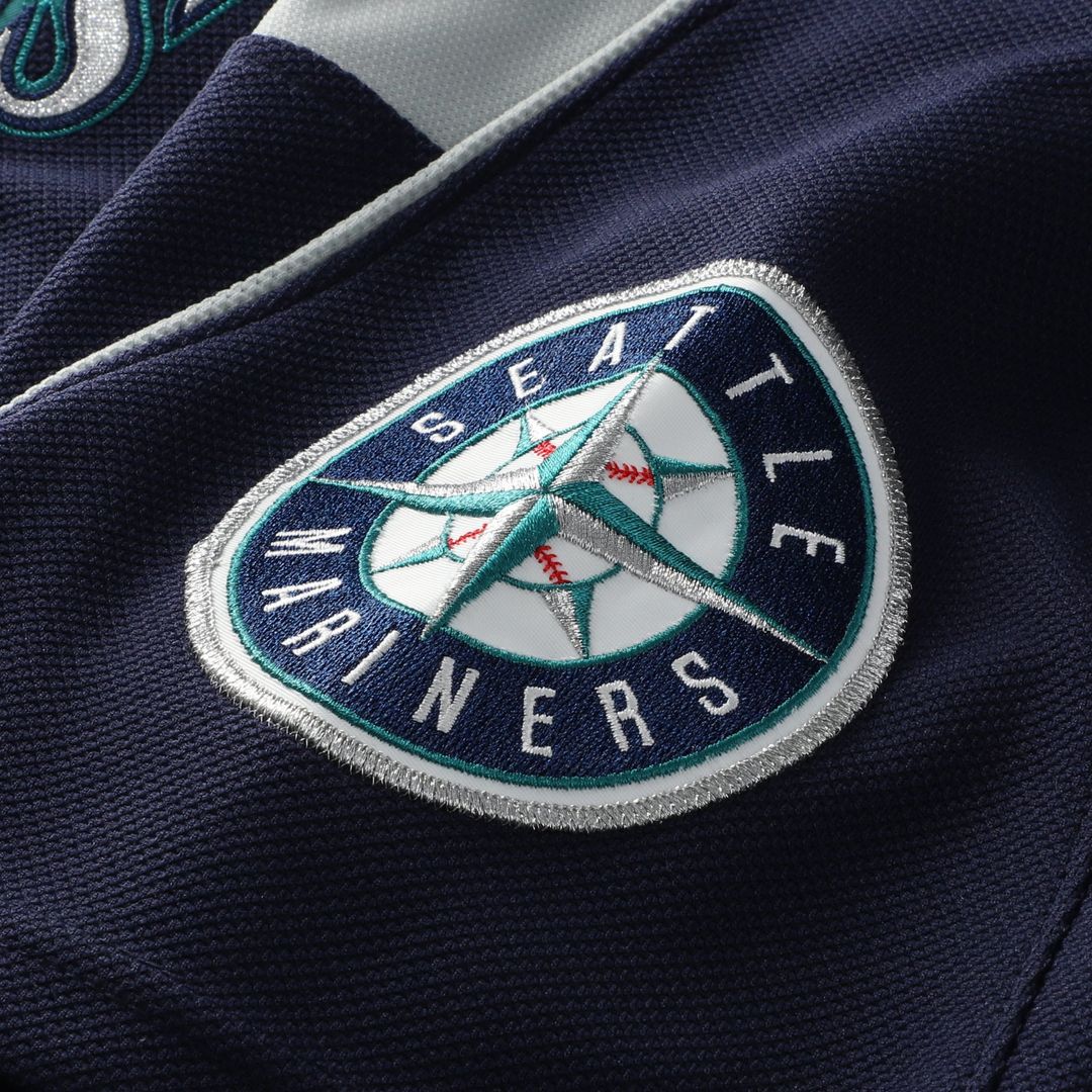 Seattle Mariners Ichiro Suzuki | Mitchell & Ness Navy Cooperstown Collection Batting Practice Jersey