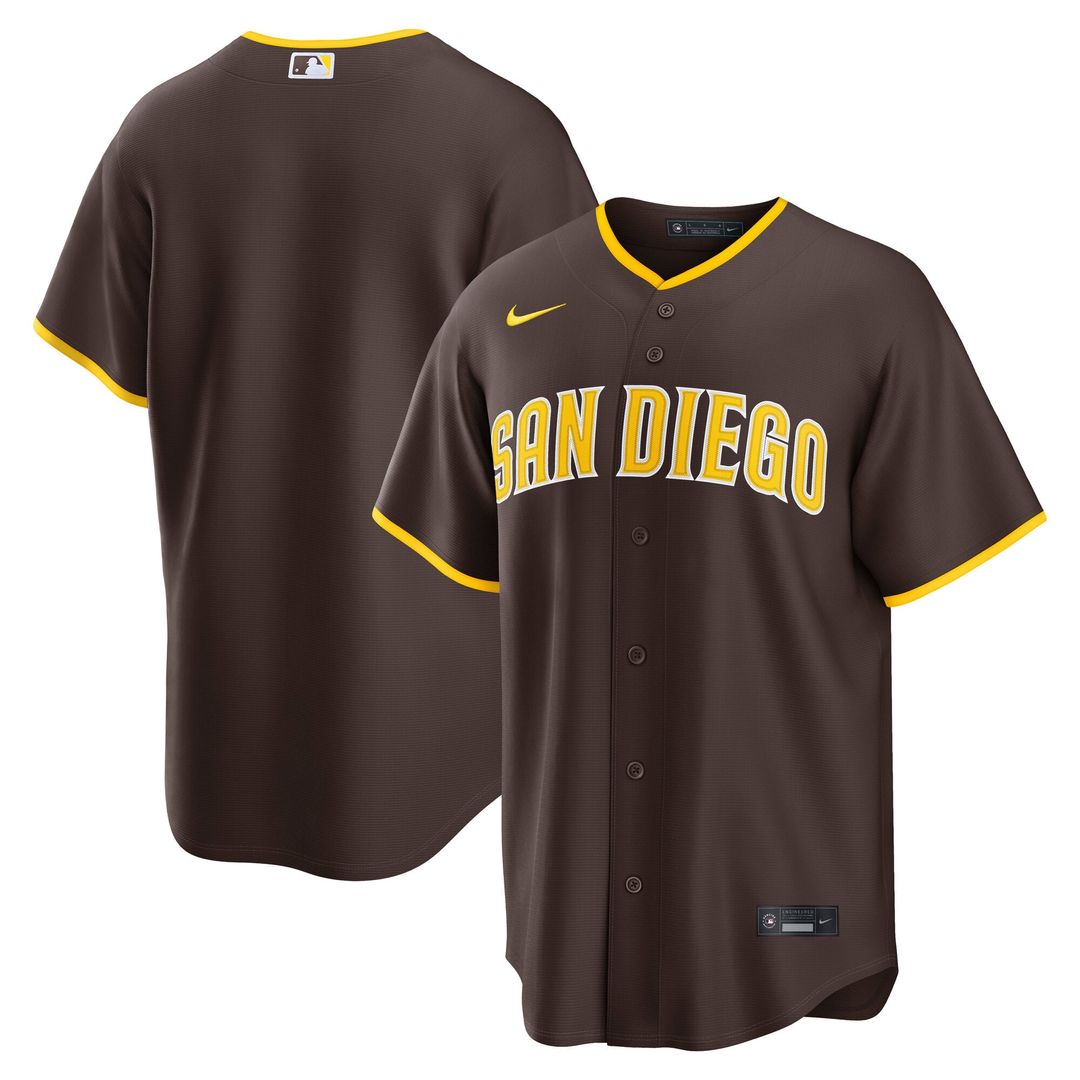 San Diego Padres | Nike Brown Road Replica Jersey