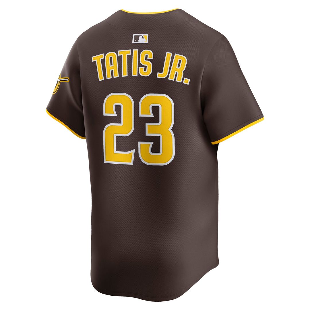 San Diego Padres Fernando Tatis Jr. | Nike Brown Road Limited Player Jersey