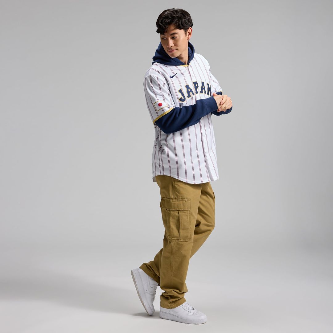 Japan Baseball Yoshinobu Yamamoto | Nike White 2026 World Baseball Classic Home Stadium Jersey