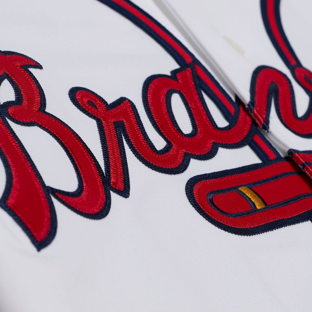 Atlanta Braves Andruw Jones | Mitchell & Ness White 2005 Authentic Jersey