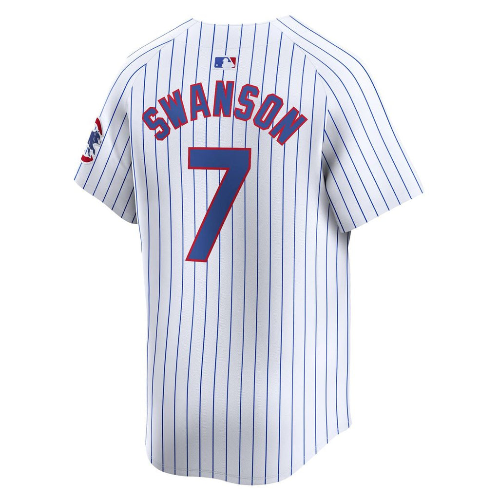 Chicago Cubs Dansby Swanson | Nike White Home Limited Player Jersey