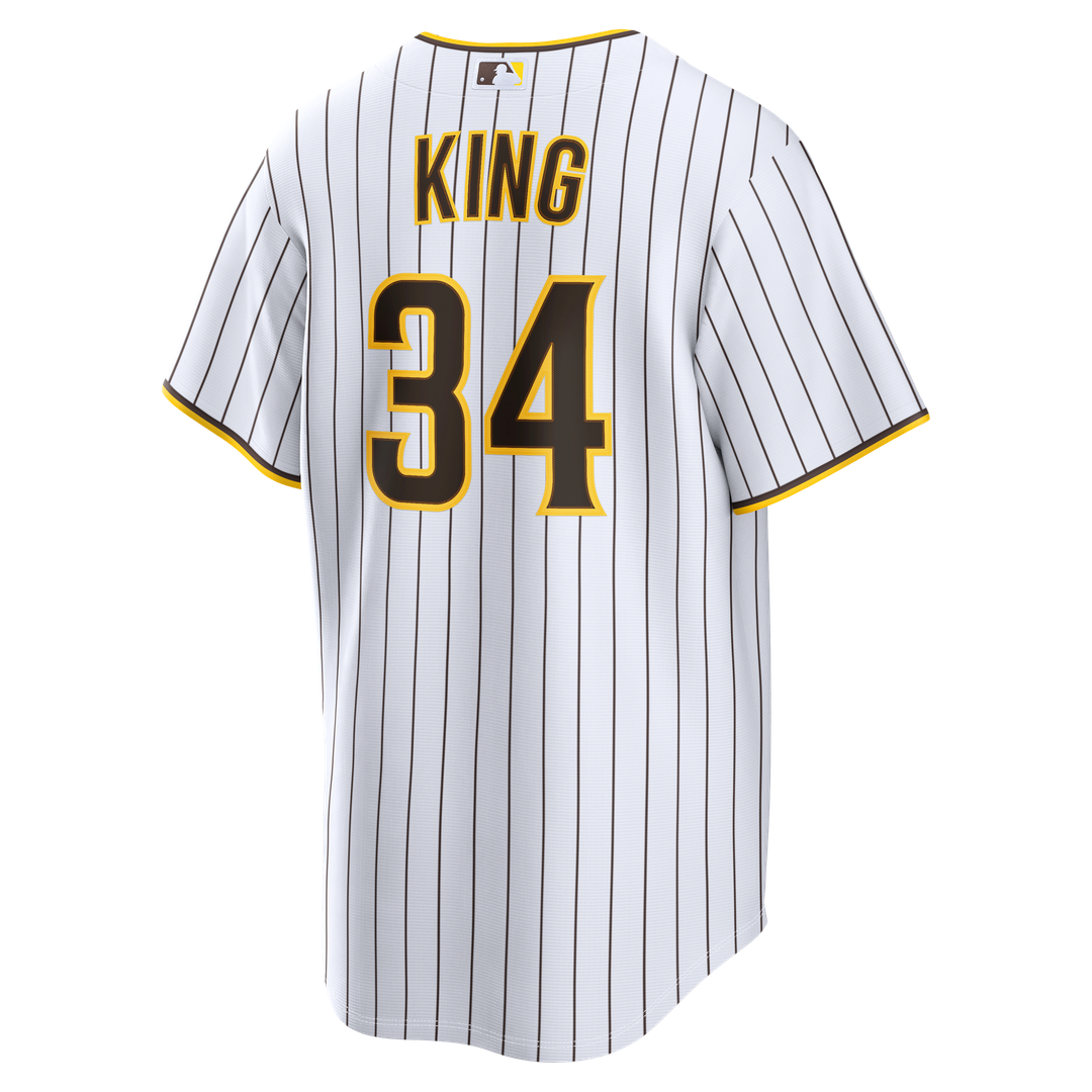 San Diego Padres Michael King | Nike White Home Replica Jersey