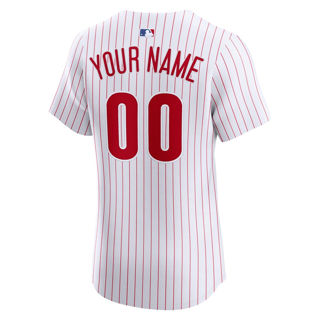 Philadelphia Phillies | Nike White Home Elite Custom Jersey