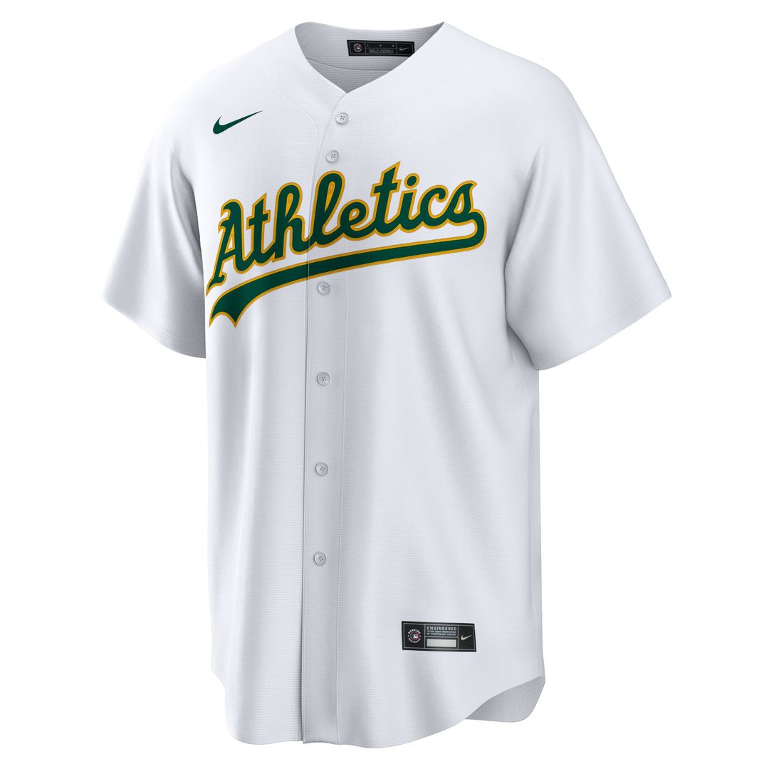 Athletics Brent Rooker | Nike White Home Replica Jersey