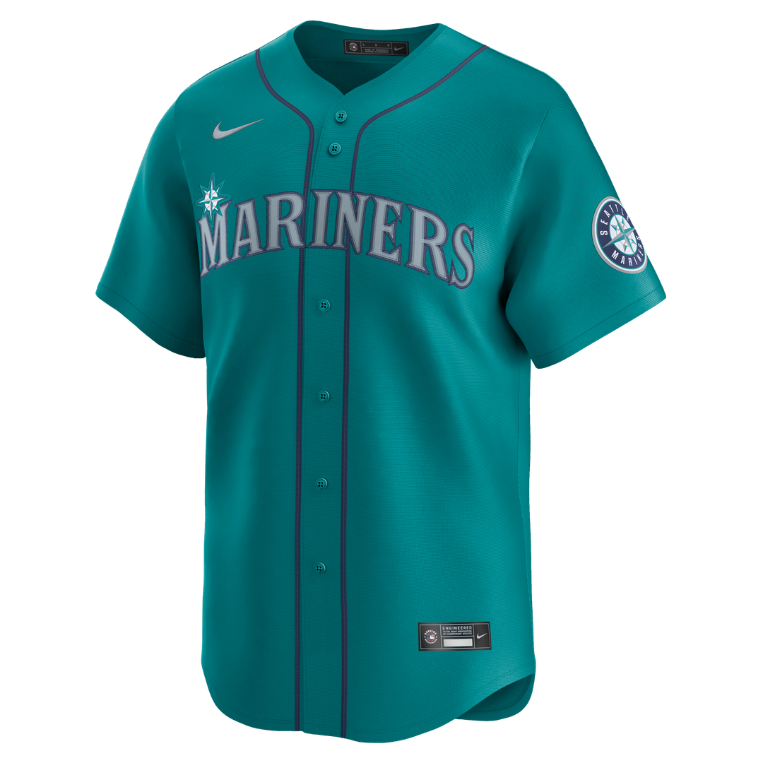 Seattle Mariners Cal Raleigh | Nike Teal Alternate Limited Jersey