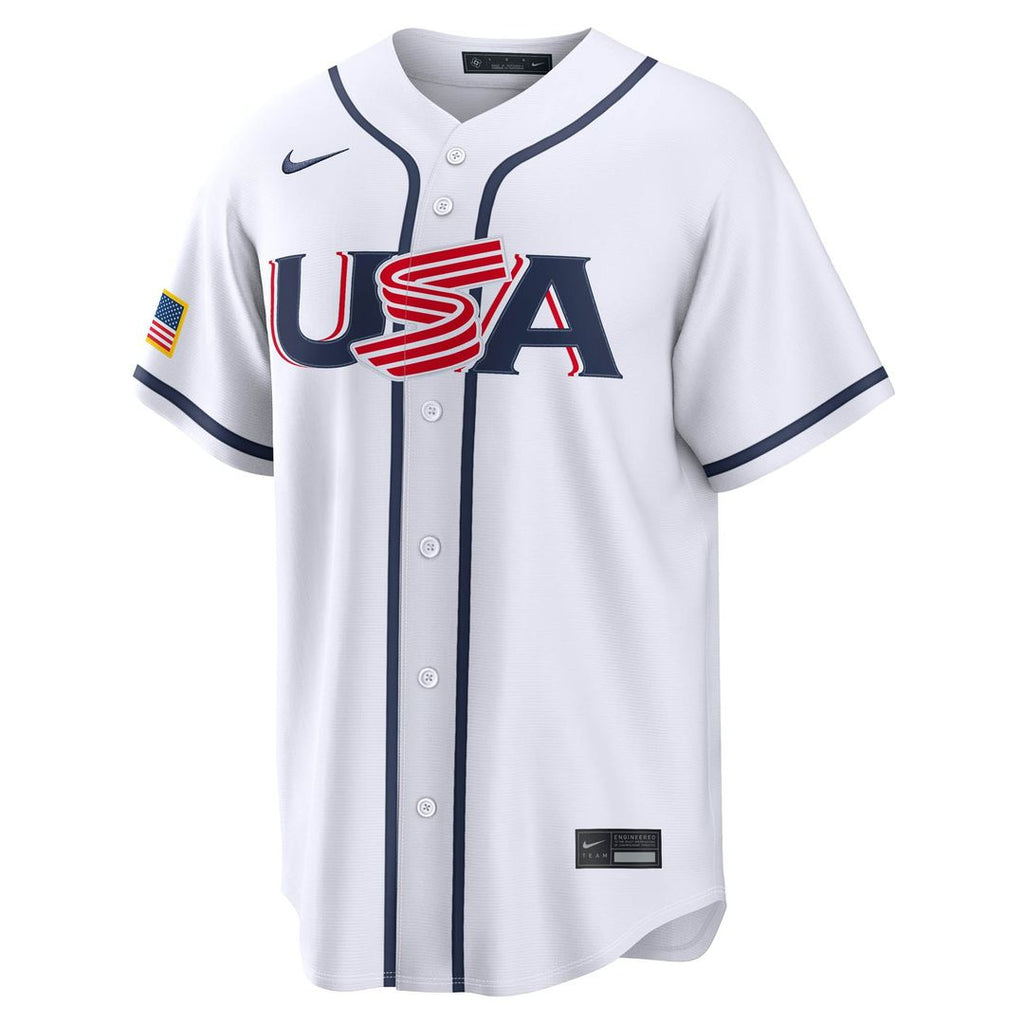 USA Baseball Joe Ryan | Nike White 2026 World Baseball Classic Home Stadium Jersey