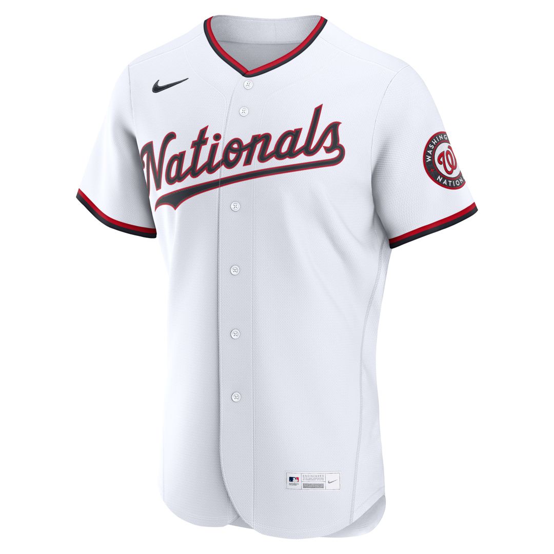 Washington Nationals | Nike White Home Authentic Custom Jersey
