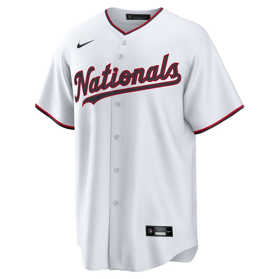 Washington Nationals | Nike White Home Custom Replica Jersey