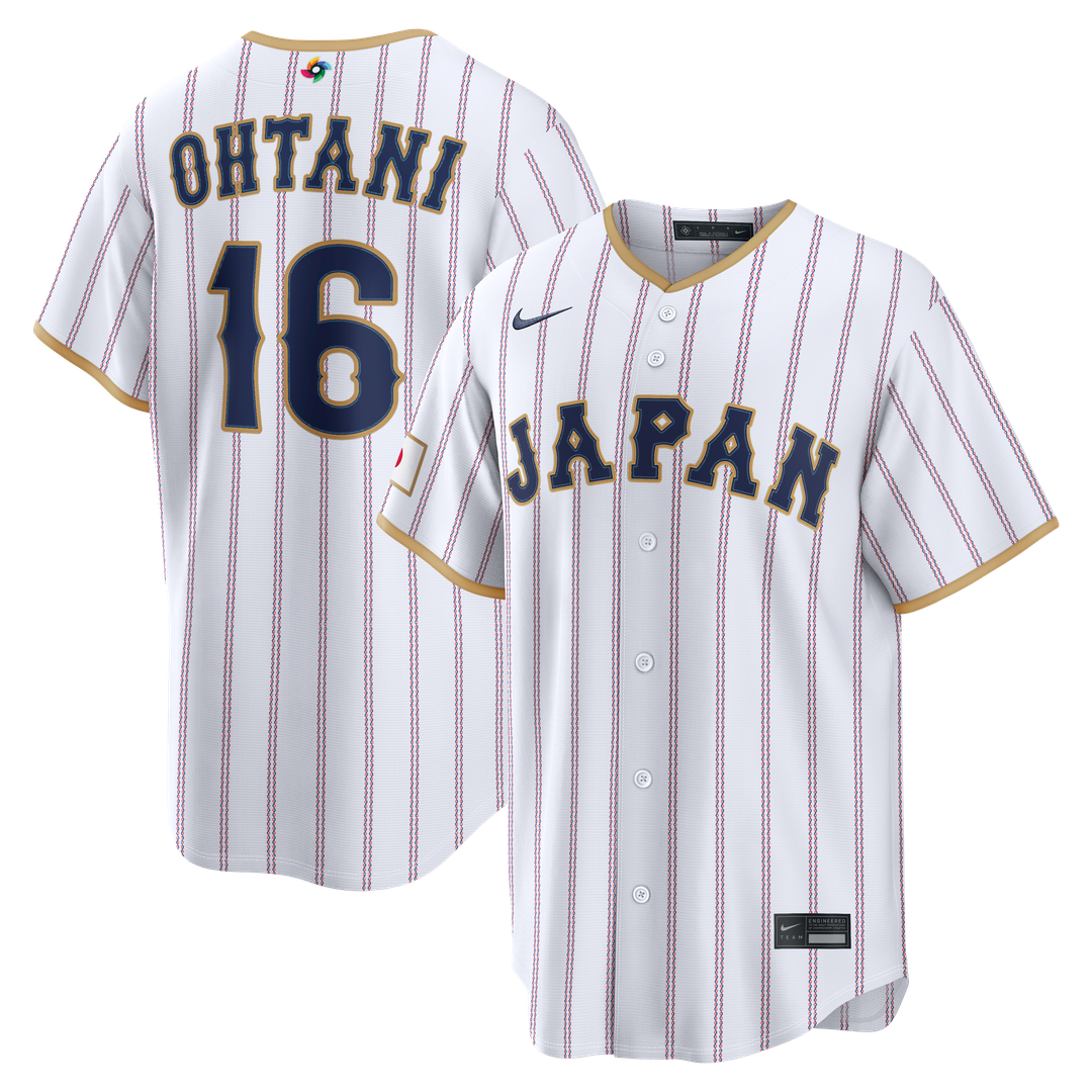Japan Baseball Shohei Ohtani | Nike White 2026 World Baseball Classic Home Stadium Jersey