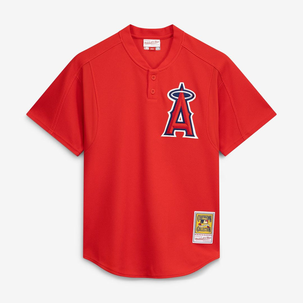 California Angels Vladimir Guerrero | Mitchell & Ness Red Authentic Batting Practice Jersey