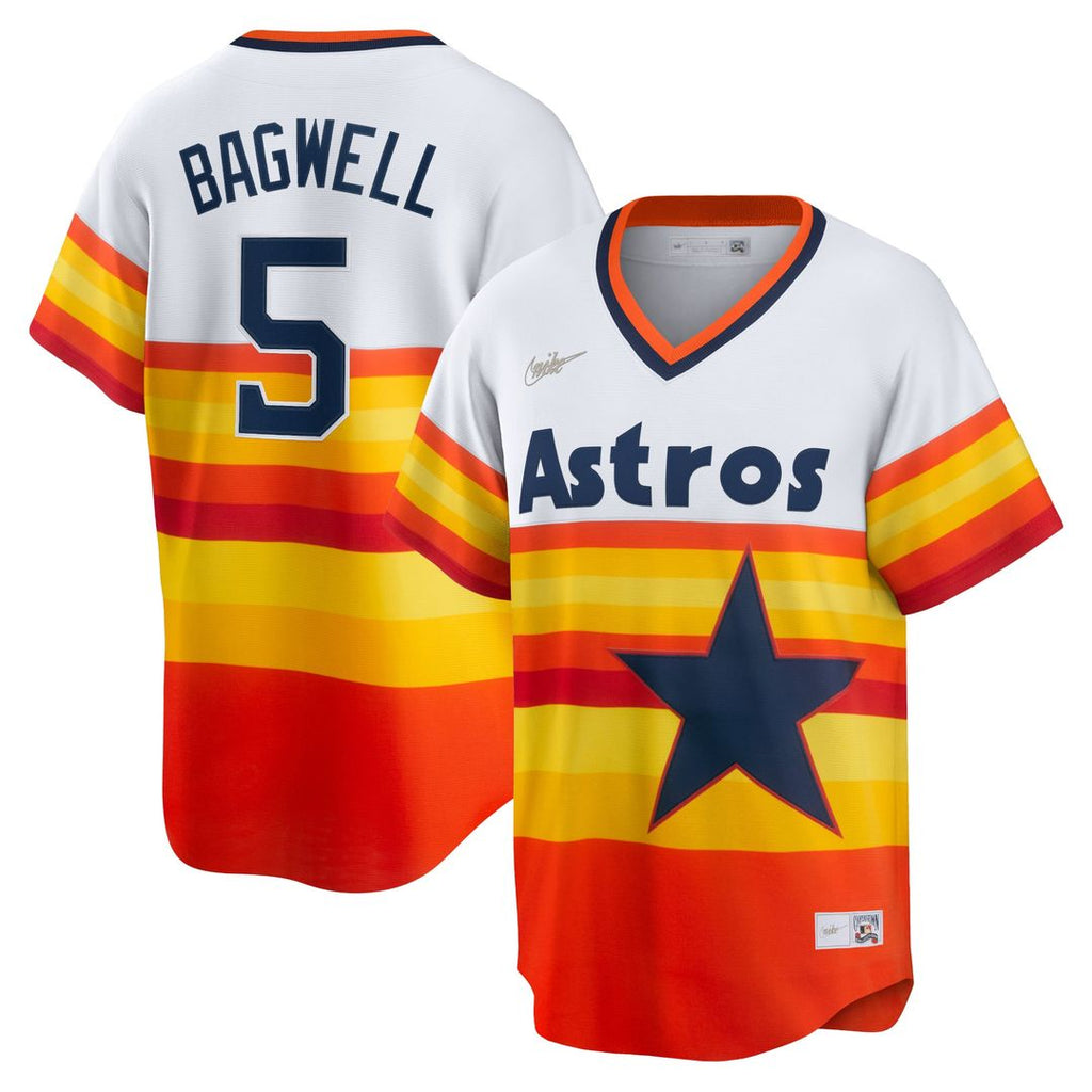 Houston Astros Jeff Bagwell | Nike White Home Cooperstown Collection Player Jersey