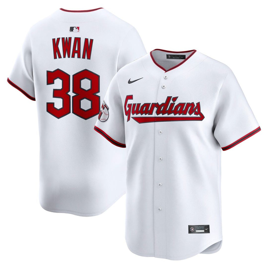Cleveland Guardians Steven Kwan | Nike White Home Limited Player Jersey