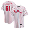 Philadelphia Phillies Cristopher Sanchez | Nike White Home Replica Jersey