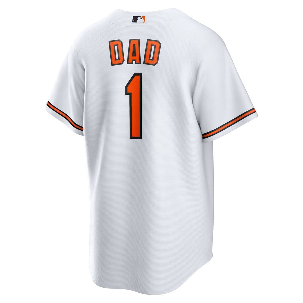 Baltimore Orioles | Nike White #1 Dad Home Replica Jersey