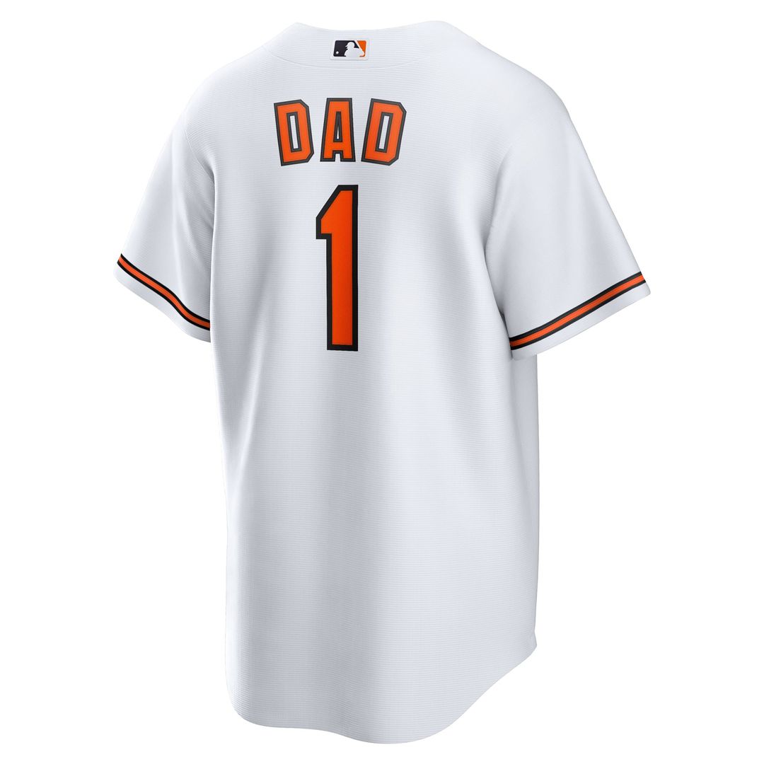 Baltimore Orioles | Nike White #1 Dad Home Replica Jersey