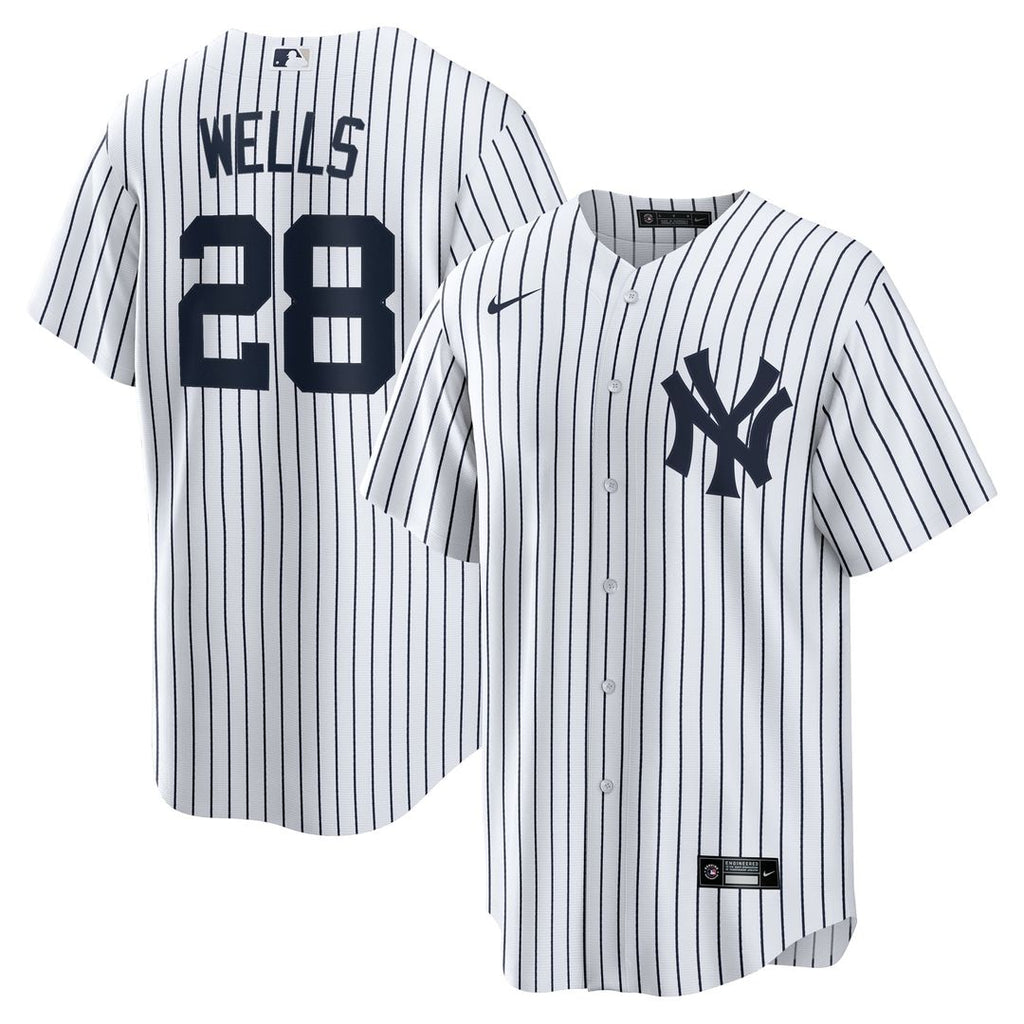 New York Yankees Austin Wells | Nike White Home Replica Jersey